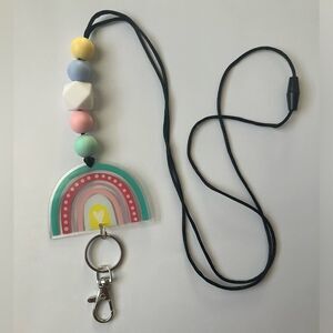 Rainbow Badge Lanyard